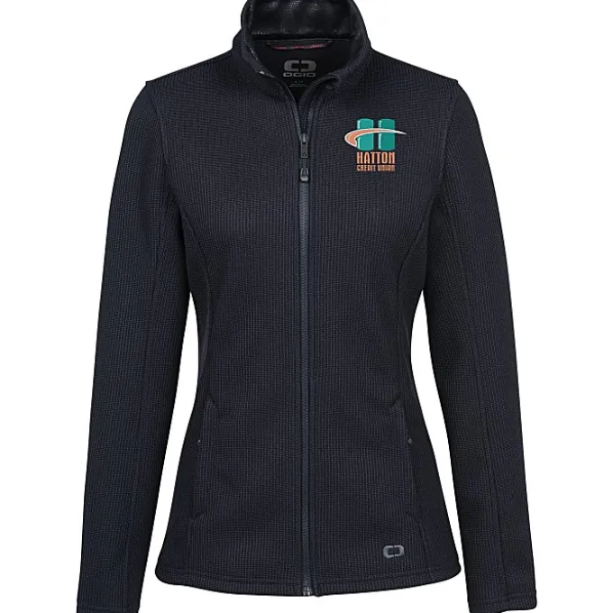 OGIO Ribbed Fleece Jacket - Ladies'