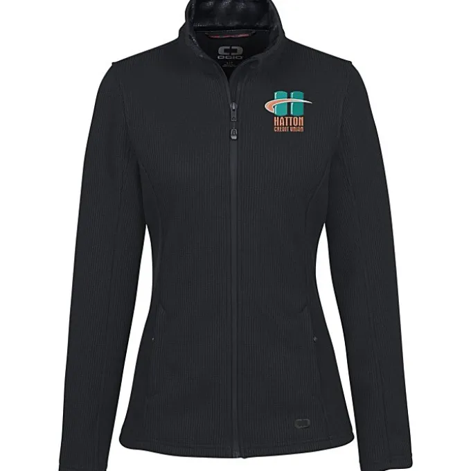 OGIO Ribbed Fleece Jacket - Ladies'