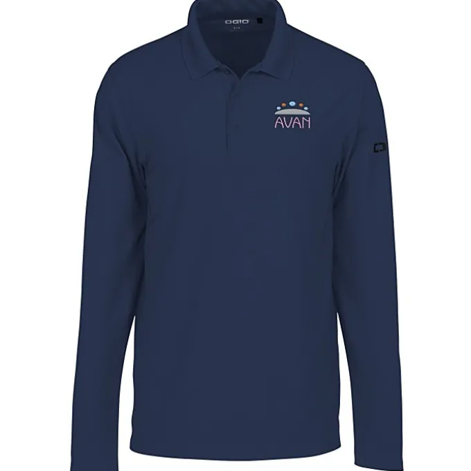 OGIO Stay-Cool Long Sleeve Performance Polo - Men's