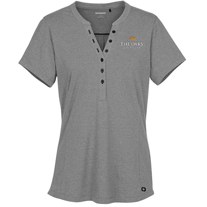 OGIO Trace Henley - Ladies'