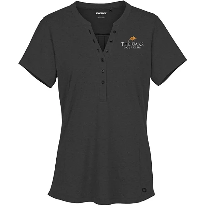 OGIO Trace Henley - Ladies'