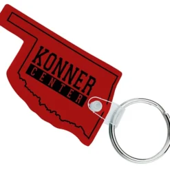 Oklahoma Soft Keychain - Opaque