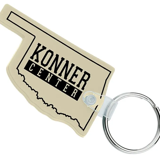 Oklahoma Soft Keychain - Opaque