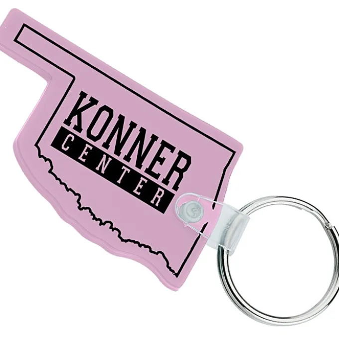 Oklahoma Soft Keychain - Opaque