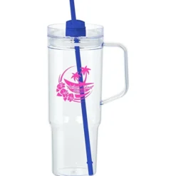 Oliver Acrylic Mug with Straw - 40 oz