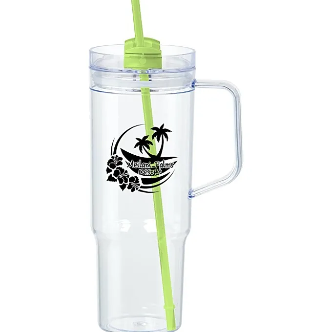 Oliver Acrylic Mug with Straw - 40 oz