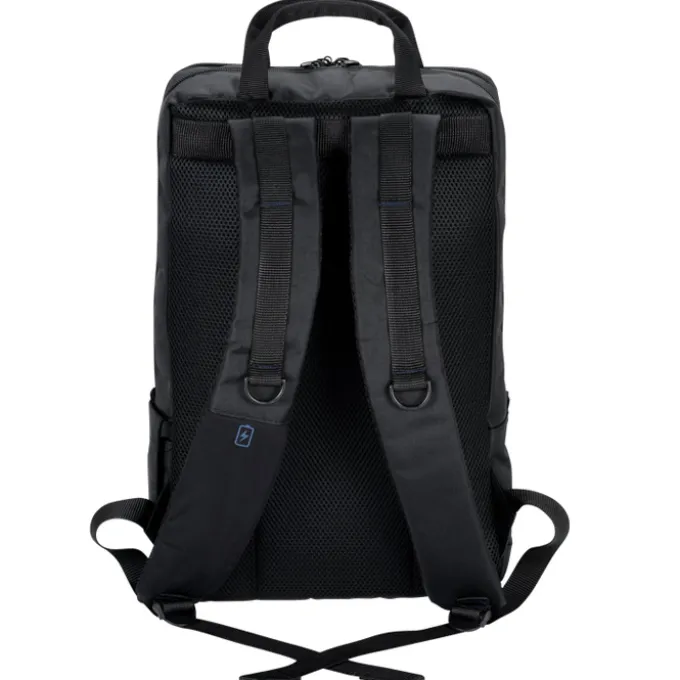 Ollie Laptop Backpack with Duo Charging Cable - Embroidered