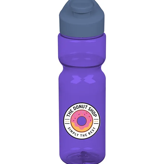 Olympian Bottle with Flip Carry Lid - 28 oz - Full Color