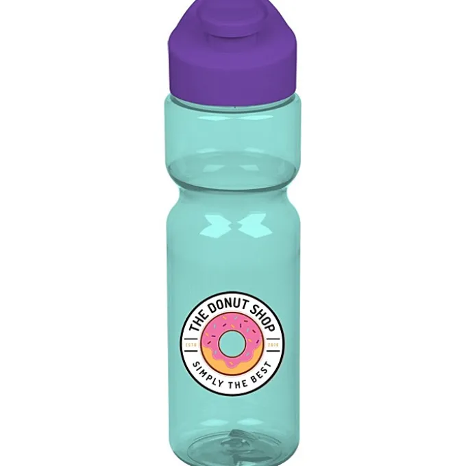 Olympian Bottle with Flip Carry Lid - 28 oz - Full Color