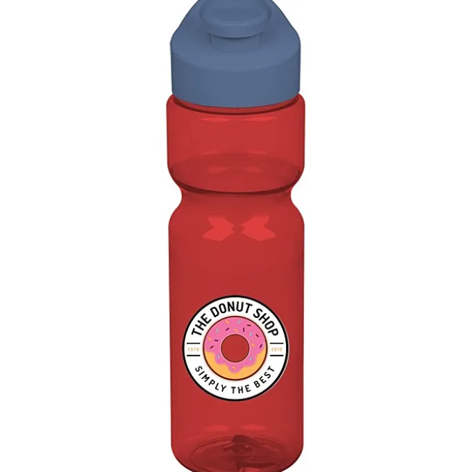 Olympian Bottle with Flip Carry Lid - 28 oz - Full Color