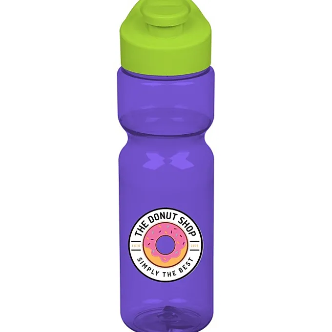 Olympian Bottle with Flip Carry Lid - 28 oz - Full Color