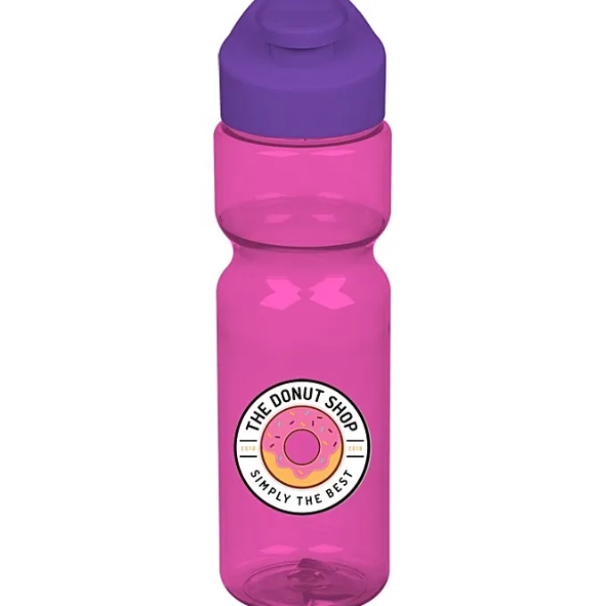 Olympian Bottle with Flip Carry Lid - 28 oz - Full Color