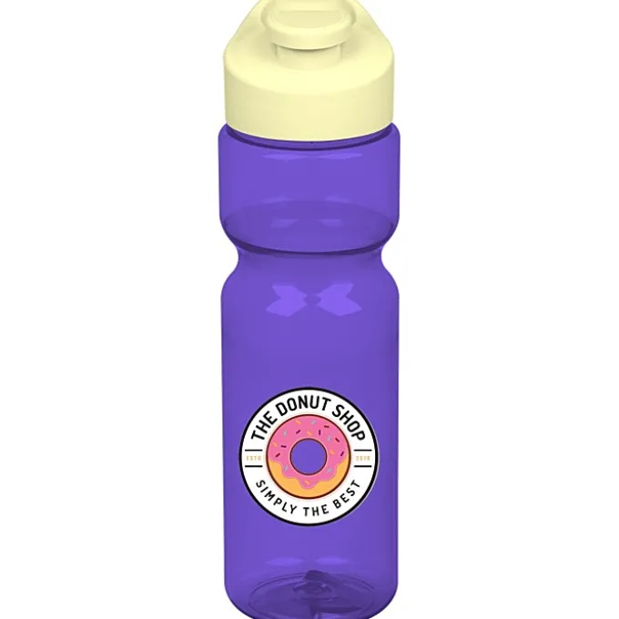 Olympian Bottle with Flip Carry Lid - 28 oz - Full Color