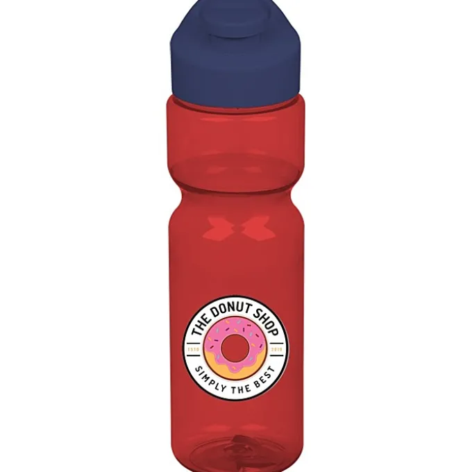 Olympian Bottle with Flip Carry Lid - 28 oz - Full Color