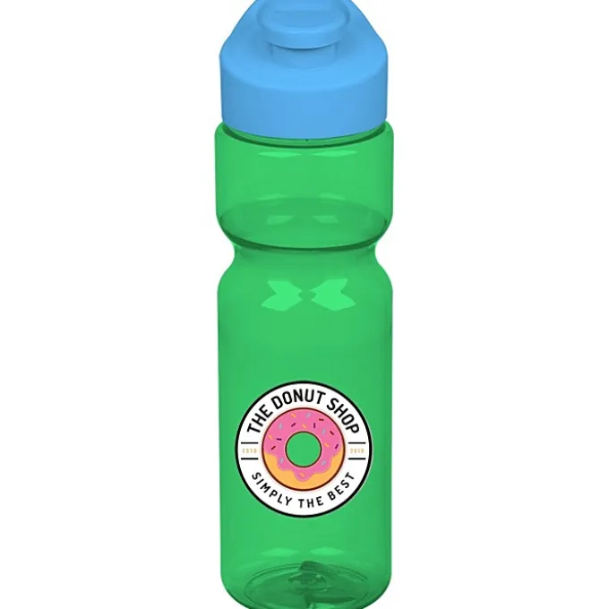 Olympian Bottle with Flip Carry Lid - 28 oz - Full Color