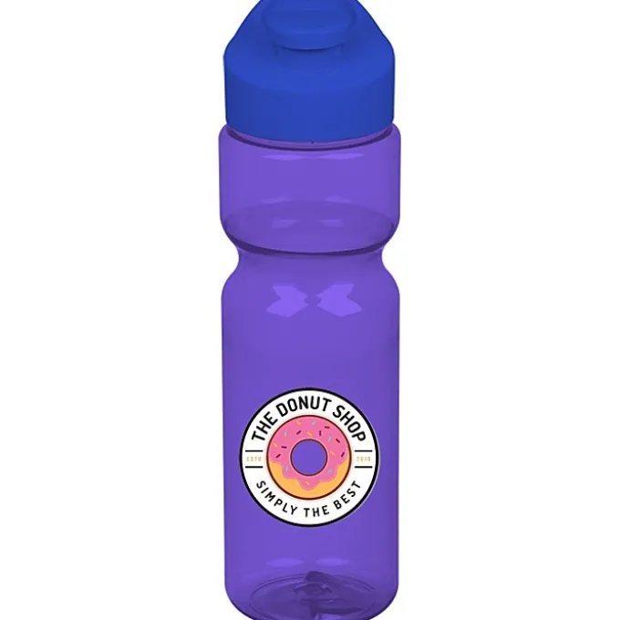 Olympian Bottle with Flip Carry Lid - 28 oz - Full Color