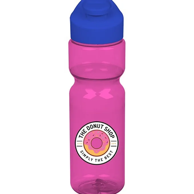 Olympian Bottle with Flip Carry Lid - 28 oz - Full Color