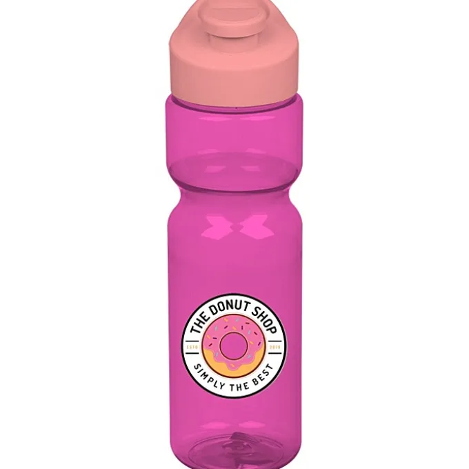 Olympian Bottle with Flip Carry Lid - 28 oz - Full Color