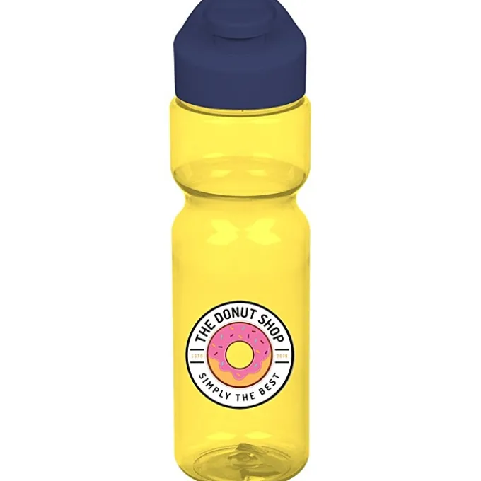 Olympian Bottle with Flip Carry Lid - 28 oz - Full Color