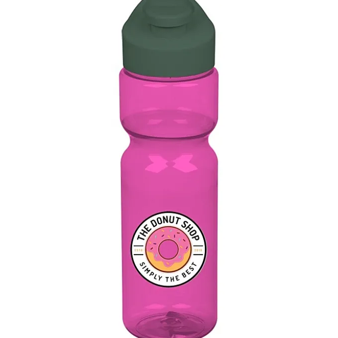 Olympian Bottle with Flip Carry Lid - 28 oz - Full Color