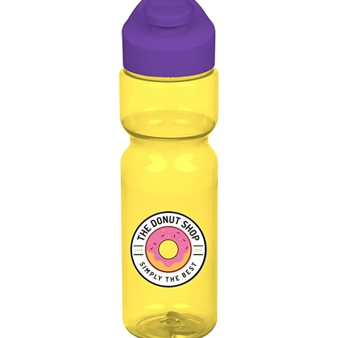 Olympian Bottle with Flip Carry Lid - 28 oz - Full Color