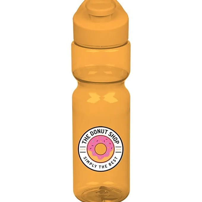 Olympian Bottle with Flip Carry Lid - 28 oz - Full Color