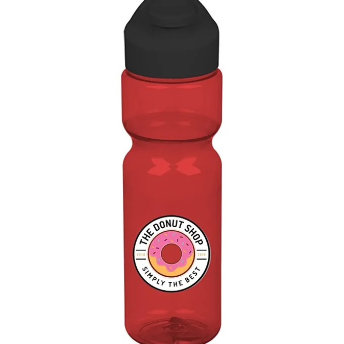 Olympian Bottle with Flip Carry Lid - 28 oz - Full Color