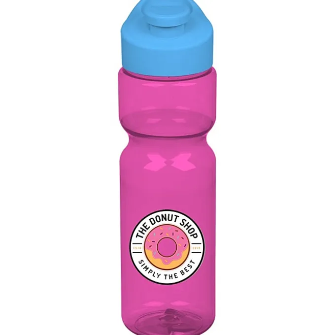 Olympian Bottle with Flip Carry Lid - 28 oz - Full Color