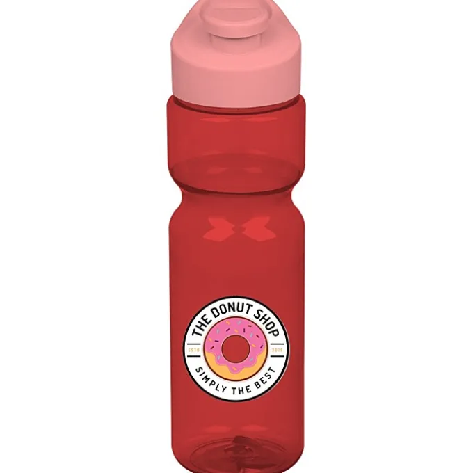 Olympian Bottle with Flip Carry Lid - 28 oz - Full Color