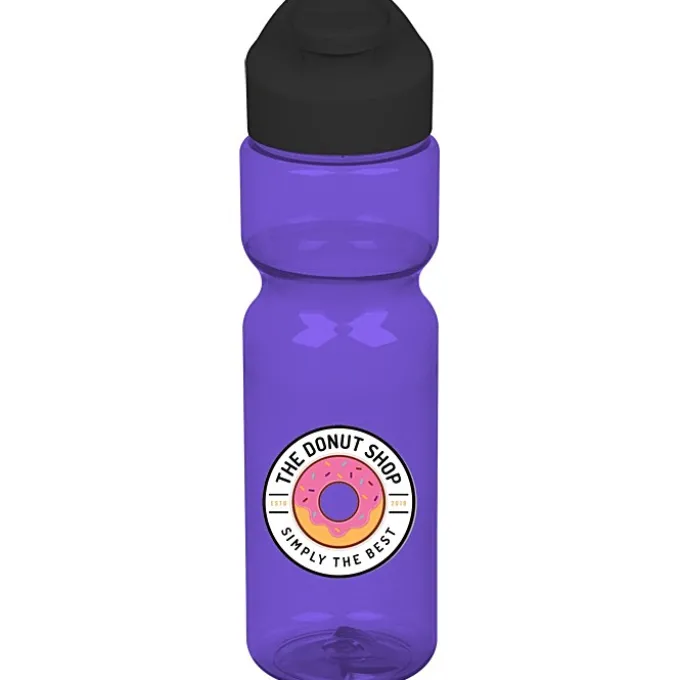 Olympian Bottle with Flip Carry Lid - 28 oz - Full Color