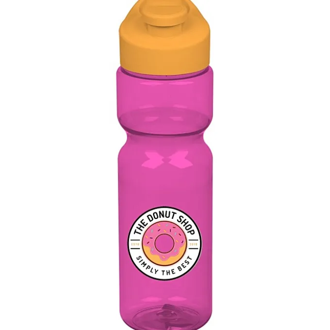 Olympian Bottle with Flip Carry Lid - 28 oz - Full Color