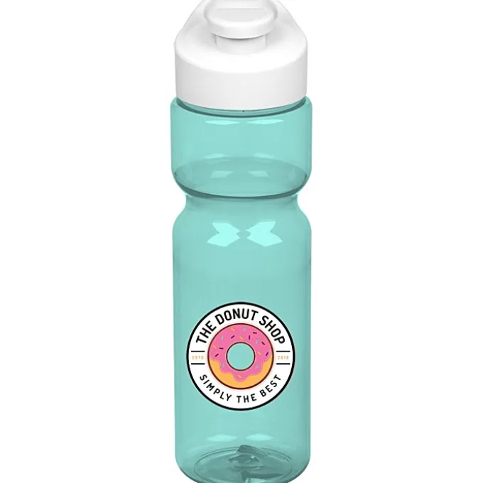 Olympian Bottle with Flip Carry Lid - 28 oz - Full Color
