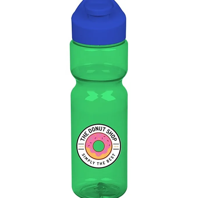 Olympian Bottle with Flip Carry Lid - 28 oz - Full Color