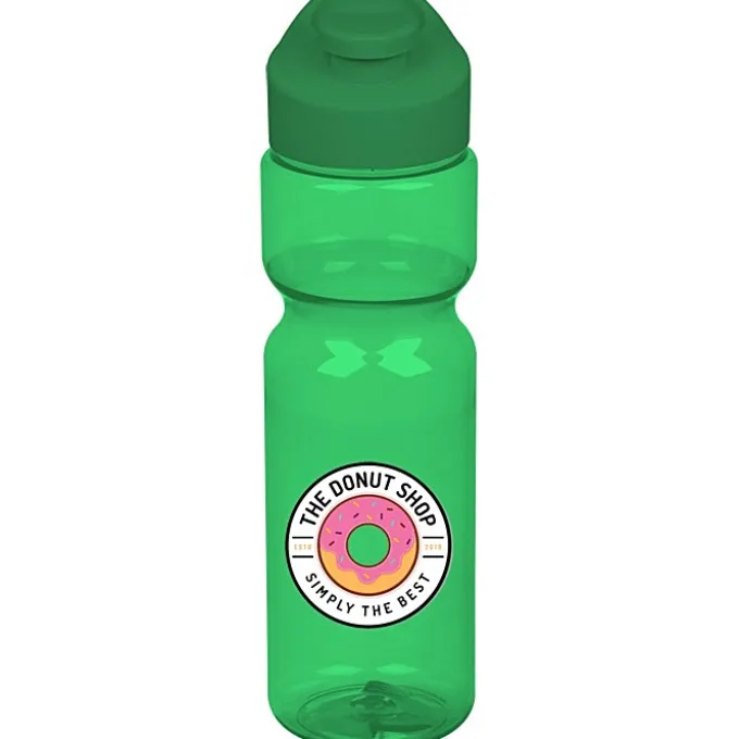 Olympian Bottle with Flip Carry Lid - 28 oz - Full Color