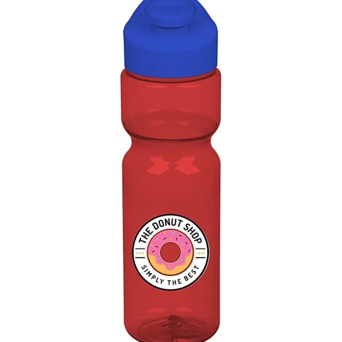 Olympian Bottle with Flip Carry Lid - 28 oz - Full Color