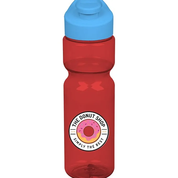 Olympian Bottle with Flip Carry Lid - 28 oz - Full Color