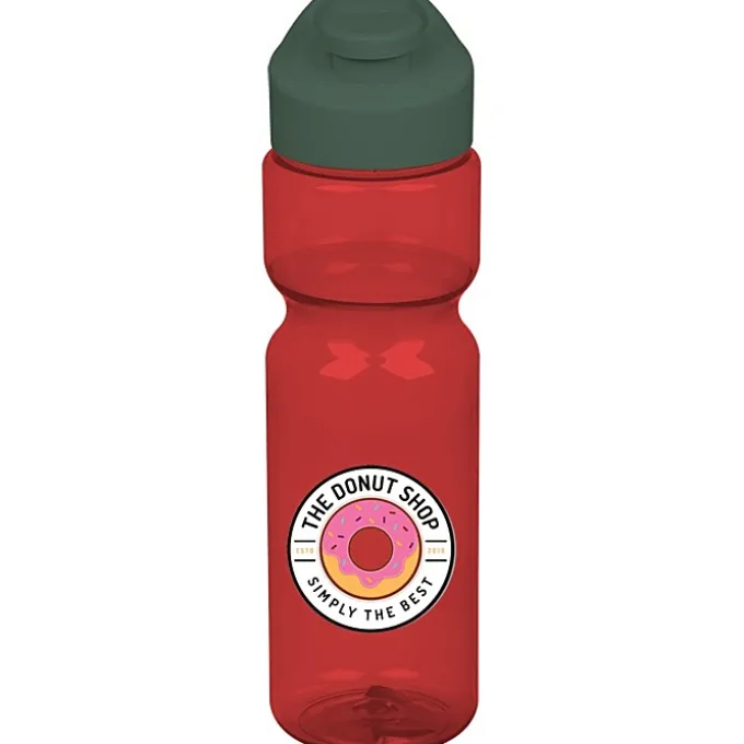 Olympian Bottle with Flip Carry Lid - 28 oz - Full Color