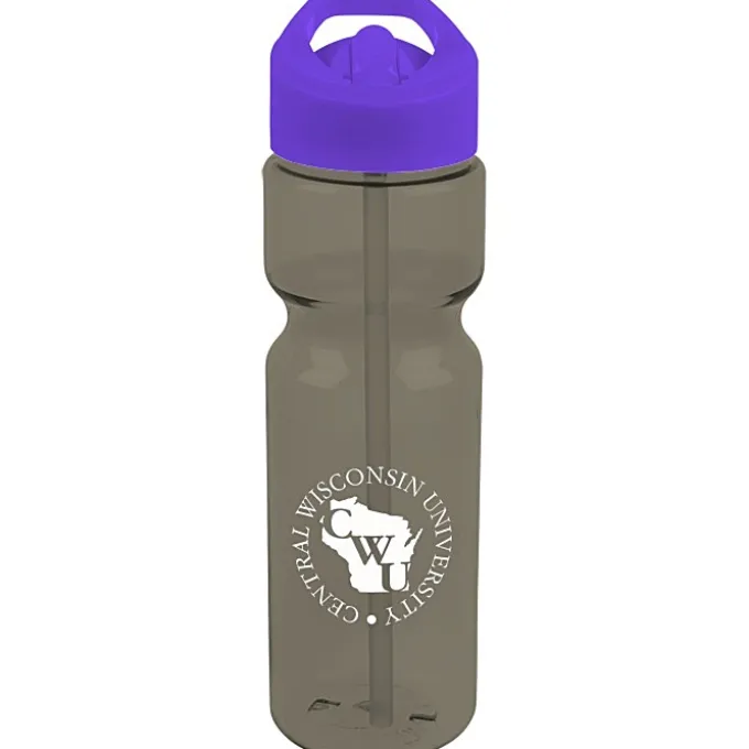 Olympian Bottle with Flip Straw Lid - 28 oz