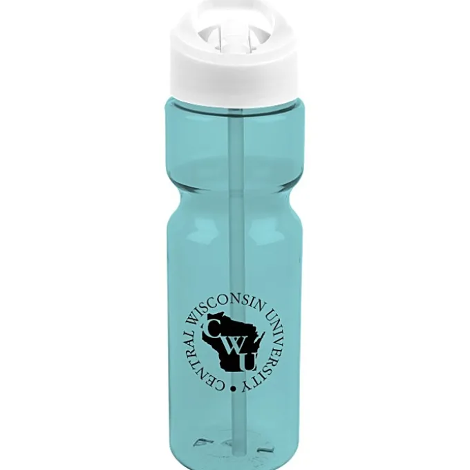 Olympian Bottle with Flip Straw Lid - 28 oz