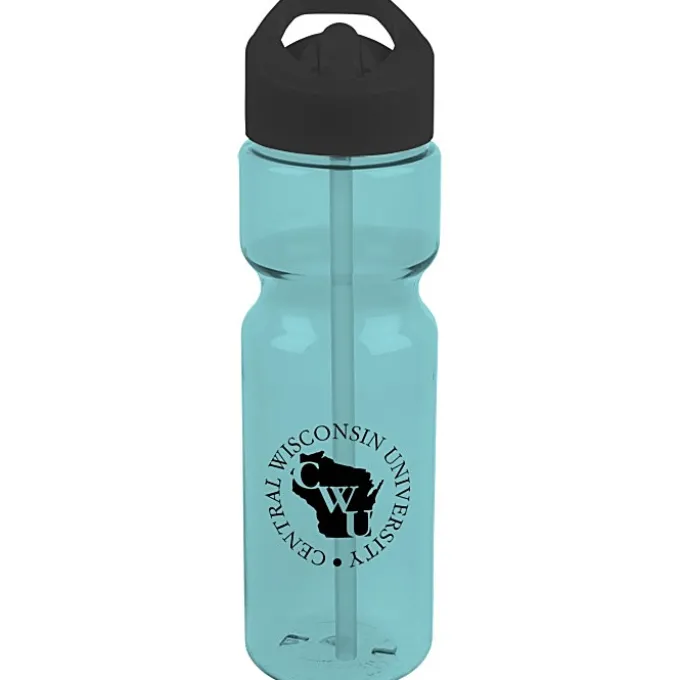 Olympian Bottle with Flip Straw Lid - 28 oz