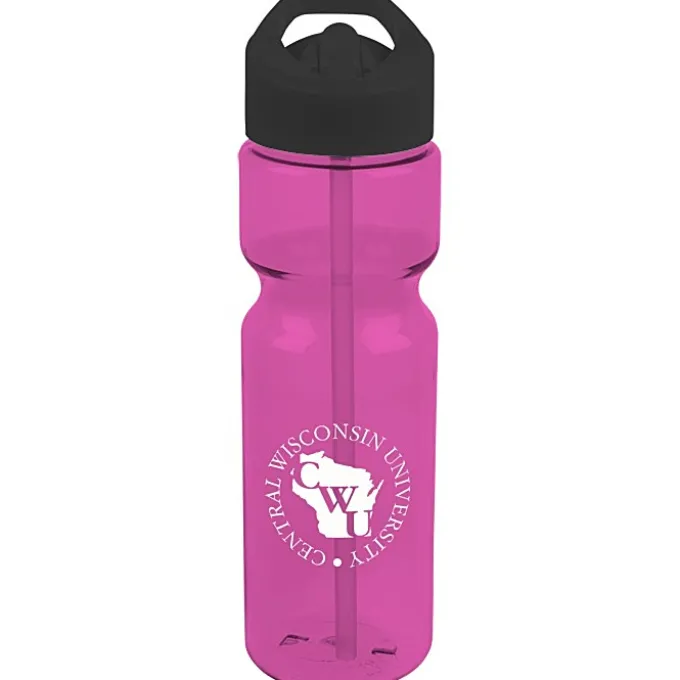 Olympian Bottle with Flip Straw Lid - 28 oz