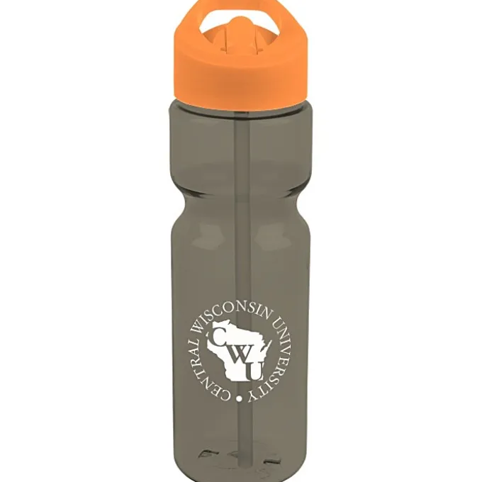 Olympian Bottle with Flip Straw Lid - 28 oz