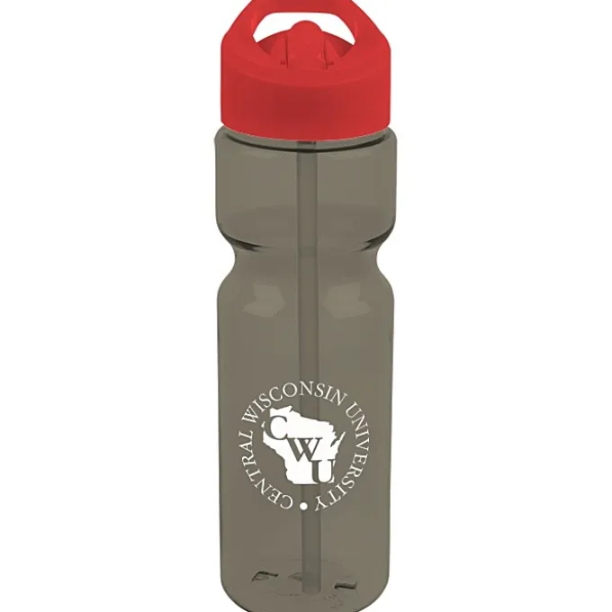 Olympian Bottle with Flip Straw Lid - 28 oz