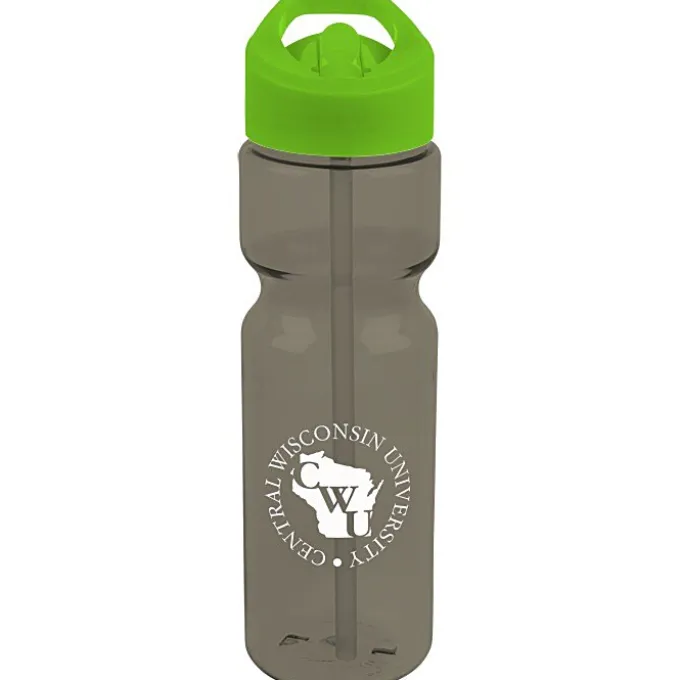 Olympian Bottle with Flip Straw Lid - 28 oz