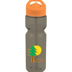 Olympian Bottle with Flip Straw Lid - 28 oz - Full Color