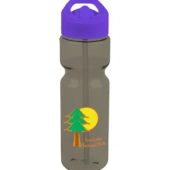 Olympian Bottle with Flip Straw Lid - 28 oz - Full Color
