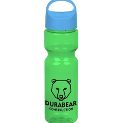 Olympian Bottle with Oval Crest Lid - 28 oz