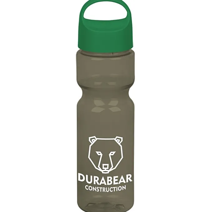Olympian Bottle with Oval Crest Lid - 28 oz