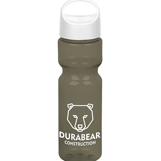 Olympian Bottle with Oval Crest Lid - 28 oz