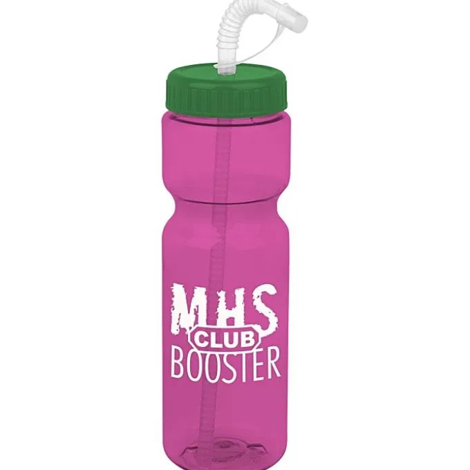 Olympian Bottle with Straw Lid - 28 oz